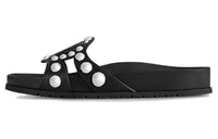 LOUIS VUITTON Isola Slip-Resistant Fashion Slippers Women's Black