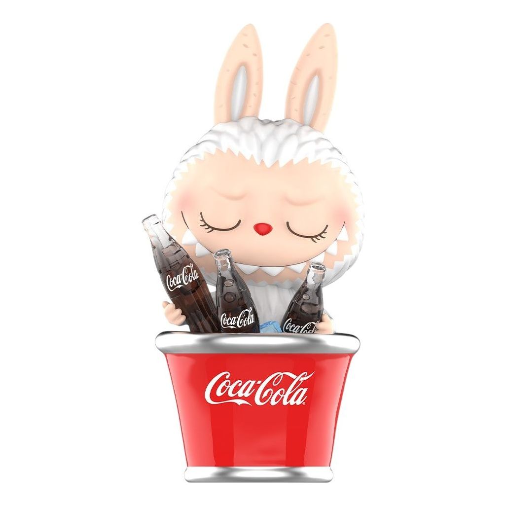 Pop Mart x Coca-Cola The Monsters Labubu Figure 'Time to Cool Down' PPMT-2410-0232-769452305