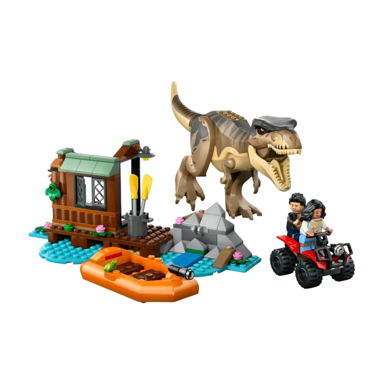 LEGO  T. rex River Escape 76975
