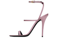 SAINT LAURENT Dive One Strap Sandals 11cm Women's Pink