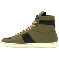 SAINT LAURENT High Top Skateboard Shoes Men's Green