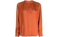 SAINT LAURENT SS23 Shirt Women's Orange