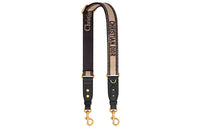 DIOR Embroidery Shoulder Strap Bag Straps Women's Beige