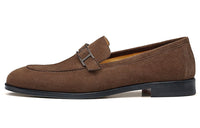 HERMES Men's Casual Shoes Men Low-Top Ebony Brown