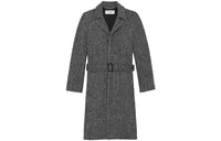 SAINT LAURENT Coat Men's Dark Gray