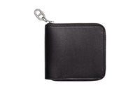 HERMES Chaine D'Ancre Evergrain Calfskin Wallet Men's 89 Noir Black