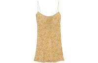 SAINT LAURENT Sleeveless Dresses Women's Yellow