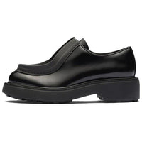 PRADA Raised-edge Leather Lace-up Shoes