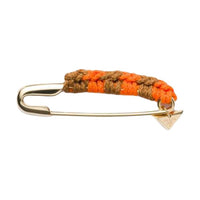 PRADA Metal Brooches Unisex Gold