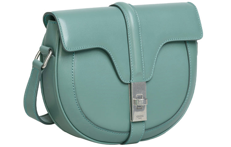 CELINE 16 Calfskin Crossbody Bag Shoulder Bag Women's Green