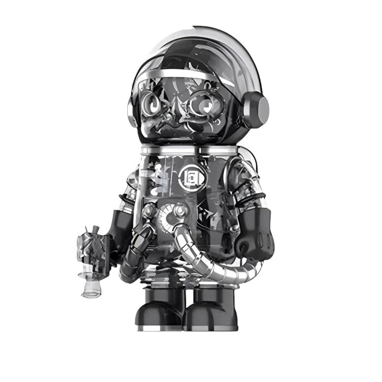 Pop Mart x CLOT Mega Space Molly Black Alienegra Set 400% PPMT-2411-0001-770182572