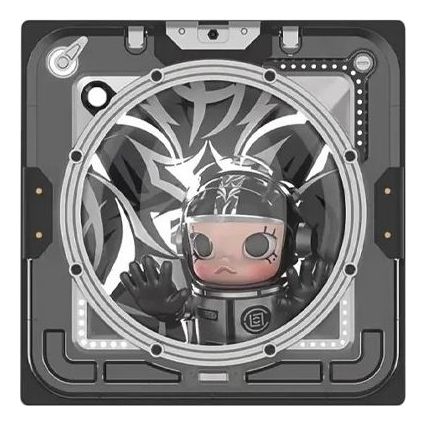Pop Mart x CLOT Mega Space Molly Black Alienegra Single Stereoscopic Picture   PPMT-2411-0001-770182573