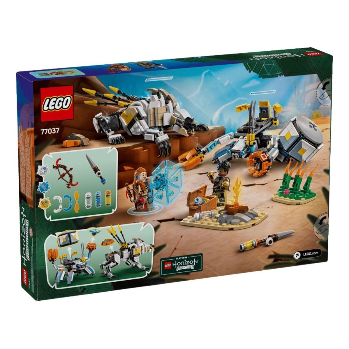 LEGO Aloy & Varl vs. Shell-Walker & Sawtooth 77037