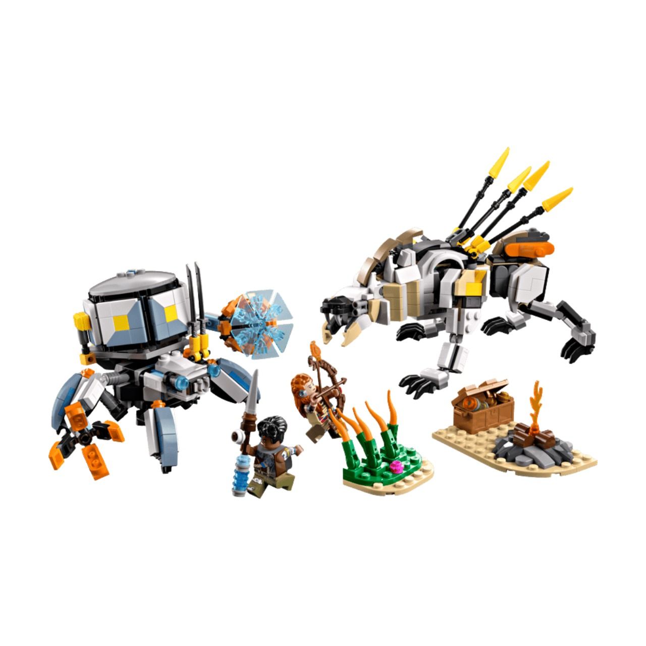 LEGO Aloy & Varl vs. Shell-Walker & Sawtooth 77037