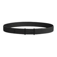 HERMES Calfskin Leather Belts Men's Black Width: 3.8CM