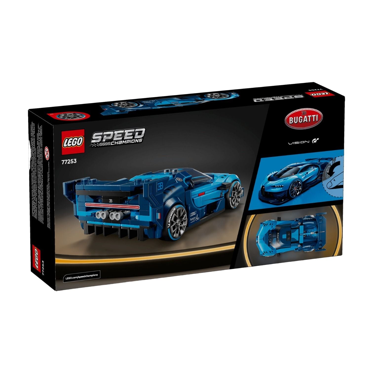 LEGO Speed Champions Bugatti Vision GT Hyper Sports Car 77253