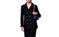 CHANEL 23 Spring Summer New Arrivals Coat Women's Black
