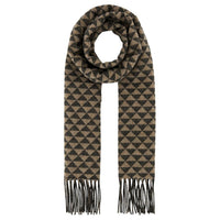 PRADA Fringe Detailed Scarf