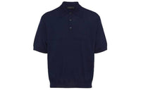 PRADA Drop shoulder Cotton Polo Shirt