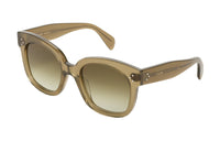 CELINE Sunglasses Women's Transparent Khaki