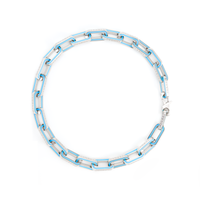 LOUIS VUITTON Lv Monogram Links Chain Necklace