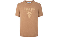 PRADA Logo intarsia Cashmere blend Jumper