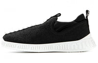 MIU MIU Cushioned Slip-Resistant Low-Top Casual Shoes Women's Black