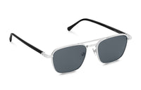 LOUIS VUITTON Alloy Aviator Sunglasses Men's Silver