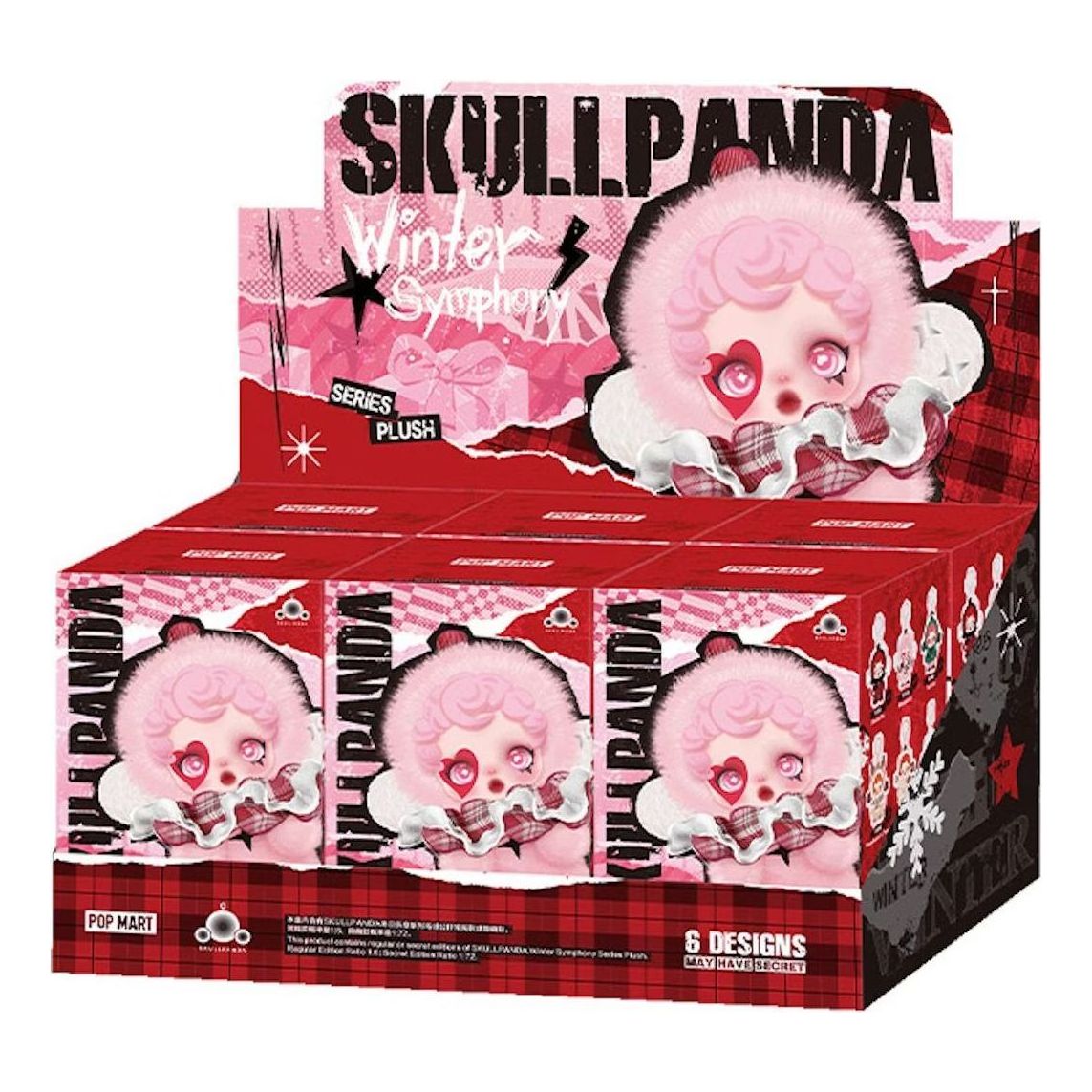 Pop Mart Skullpanda Winter Symphony Pendant Sealed Case (6 Blind Boxes) PPMT-2411-0103-775913376