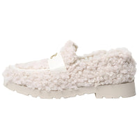 CHANEL NEIGE Ski Series Loafers Women's Ivory White