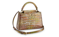 LOUIS VUITTON Capucines Crocodile Leather Capusin Shoulder Crossbody Handbag Small Size Women's Multicolor