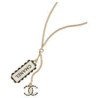 CHANEL Metal Necklaces Women's Gold
