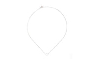 PRADA Diamond Necklaces Women's Silver