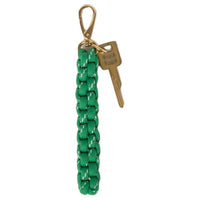 MIU MIU Nylon Charm Bag Accessory Women's Emerald Green