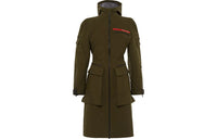 PRADA Trench Coats Women's Green