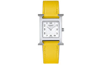 HERMES Heure H Wrist Watch Quartz Movement White Dial Women's W055233WW00