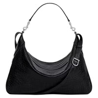 CELINE Deerskin Shoulder Bag Men's Black