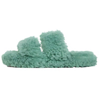 CELINE Slip Resistant Slide Slippers Women's Aqua Green