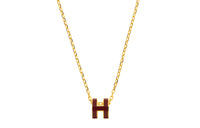 HERMES Pop H Necklace Collection Metal Necklaces Women's