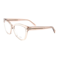 CELINE Irregular Shape Eyeglass Frames Unisex Transparent