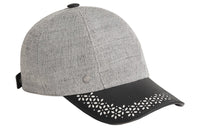 HERMES Baseball Caps Women's Black/Gray