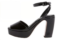 MIU MIU Patent-leather Platform Sandals