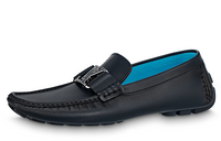 LOUIS VUITTON Monte Carlo Loafers Men's Black