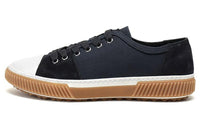 PRADA Canvas Shoes Men Low Top Blue