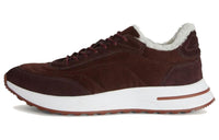 Loro Piana Low-Top Casual Shoes Men's Dark Brown