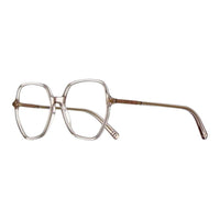 DIOR Crystal Square Eyeglass Frames Unisex Pink