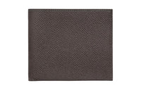 HERMES MC2 Epsom Calfskin Wallet Unisex 46 Ebene Ebony
