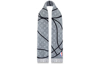 Nba X LOUIS VUITTON Knit Scarves Men Black Gray