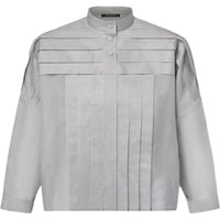 LOUIS VUITTON Utility Strip Silk Shirt