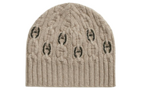 HERMES Cashmere Beanies Unisex Brown